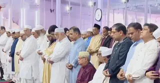 জাতীয় ঈদগাহে ঈদুল ফিতরের প্রধান জামাত অনুষ্ঠিত